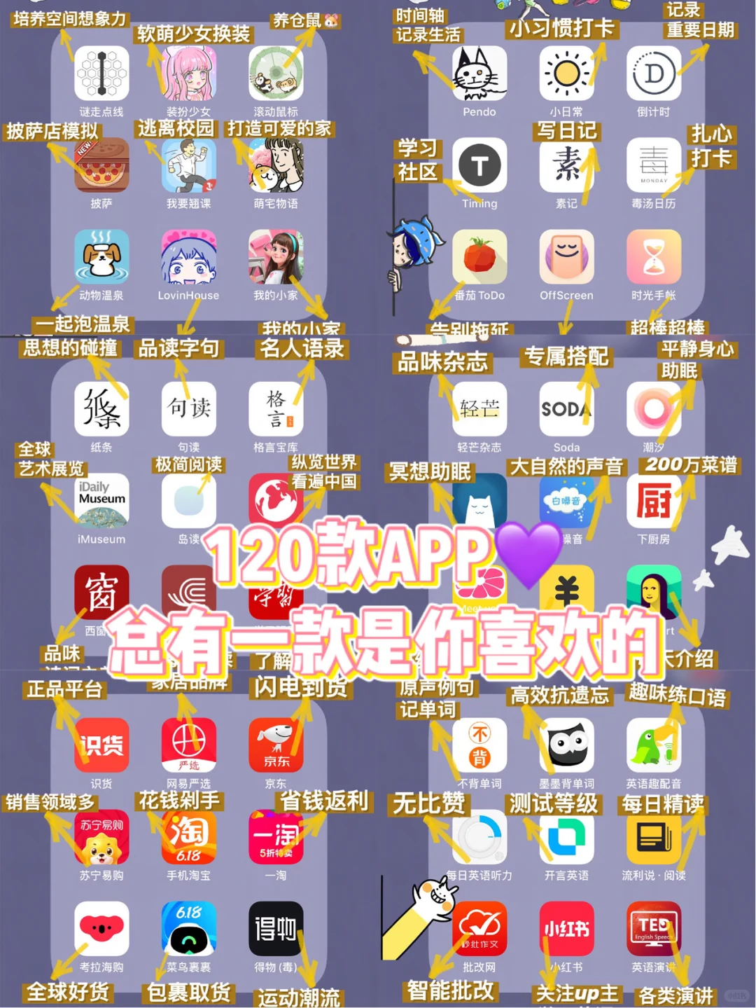【APP安利】120款好用分类APP（上）
