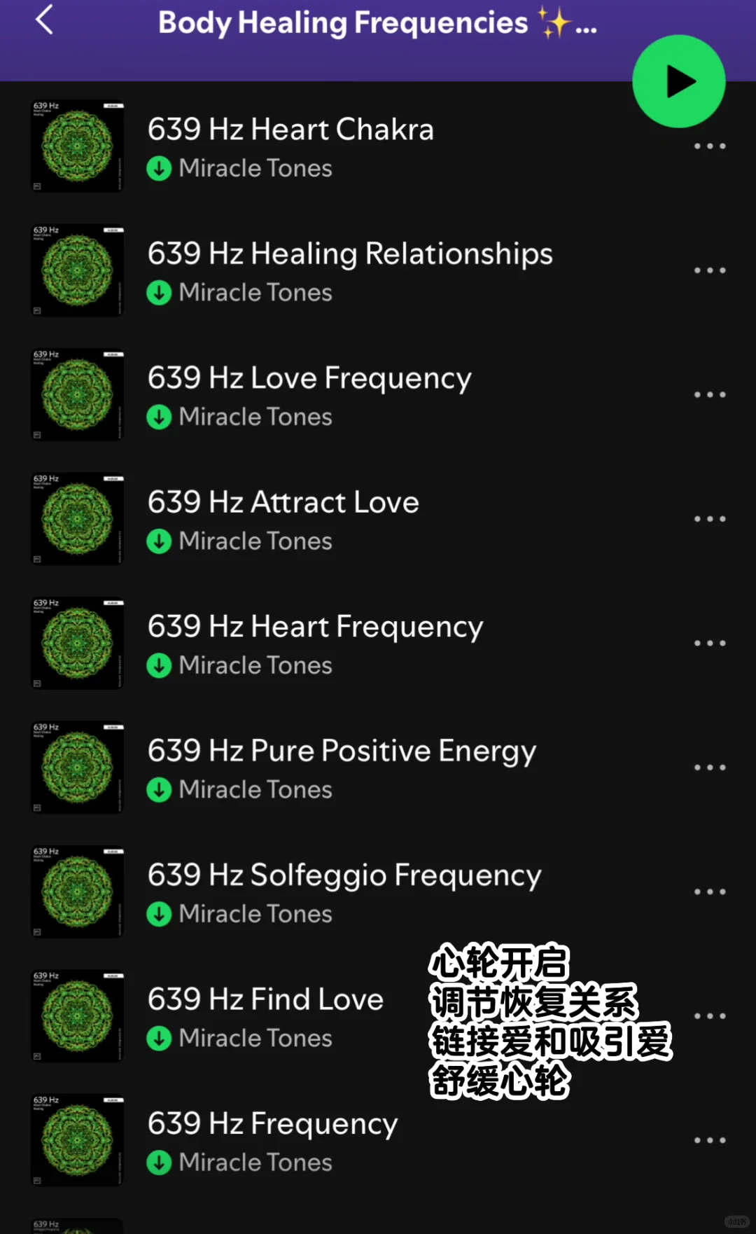 大家催更的量子频率音乐LIST来啦🎵