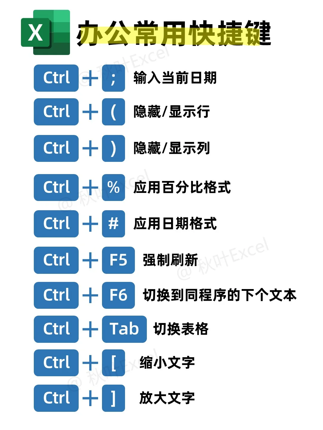 效率提升🤓实用电脑快捷键大全，真好用