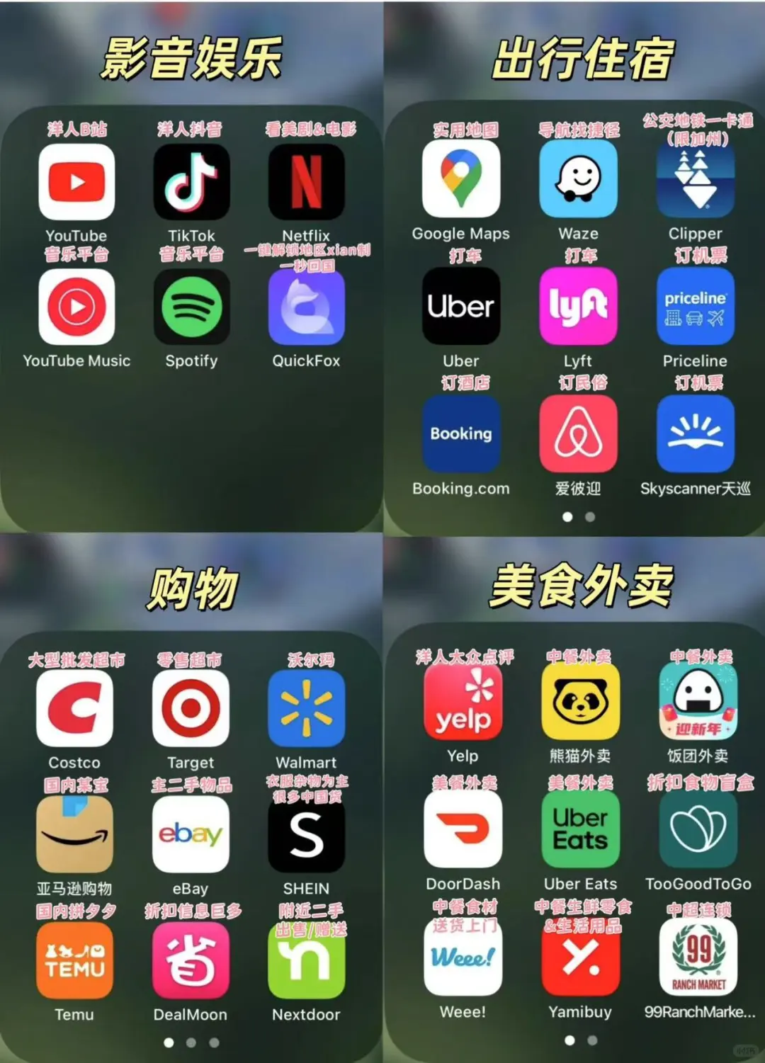 🇺🇸加州留学生活必备app丨省钱攻略