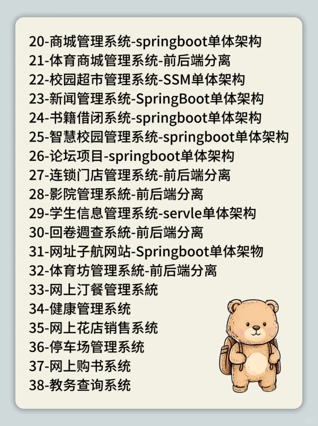 JavaWeb毕设实战项目，拿走即用！