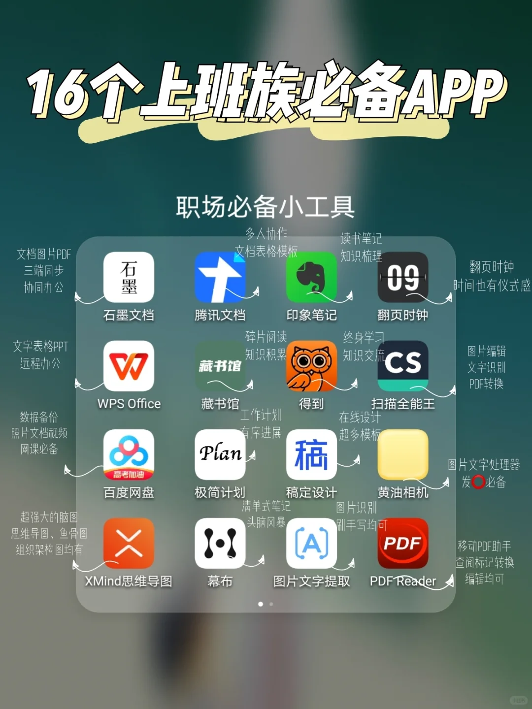 私藏干货🔥16个职场必备APP✨学习型平板