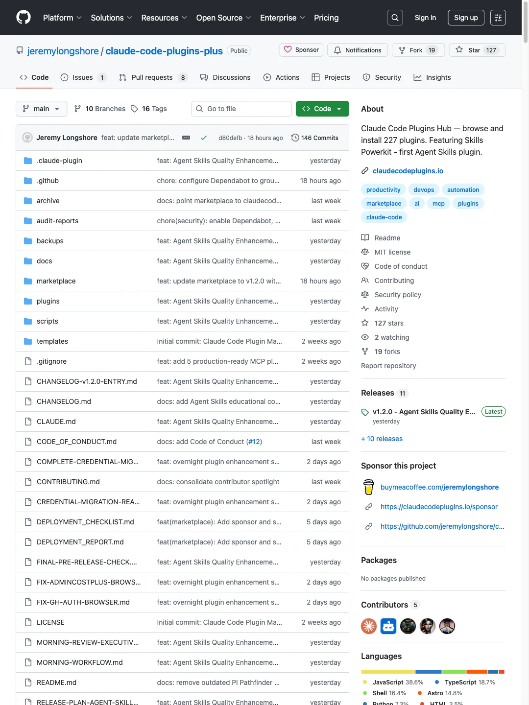 Claude Code功能不够？236个插件来增强