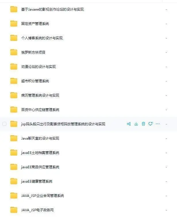 Java50个练手项目拿走不谢！（附源码）