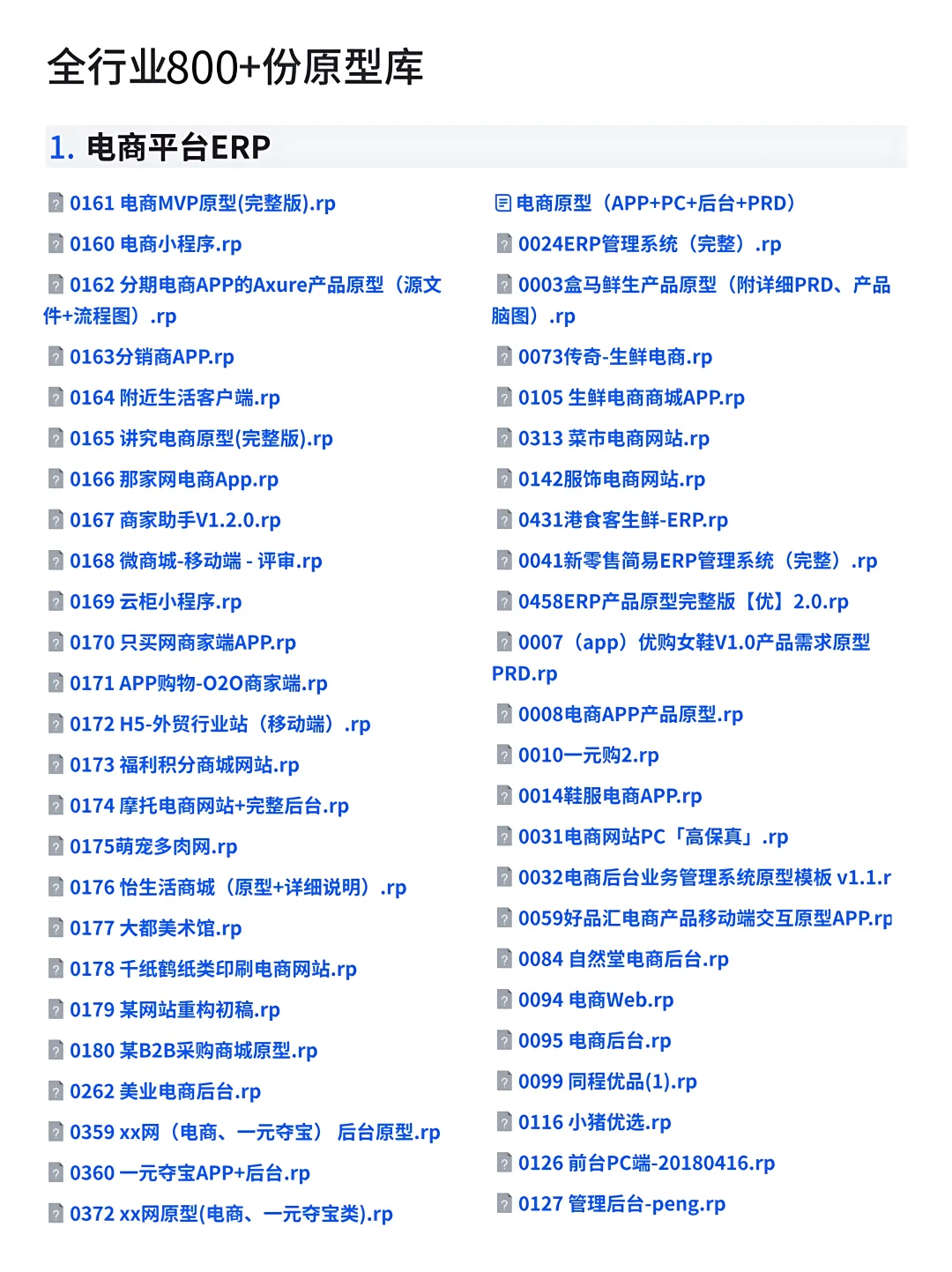 800多页的小程序、App原型图设计参考！