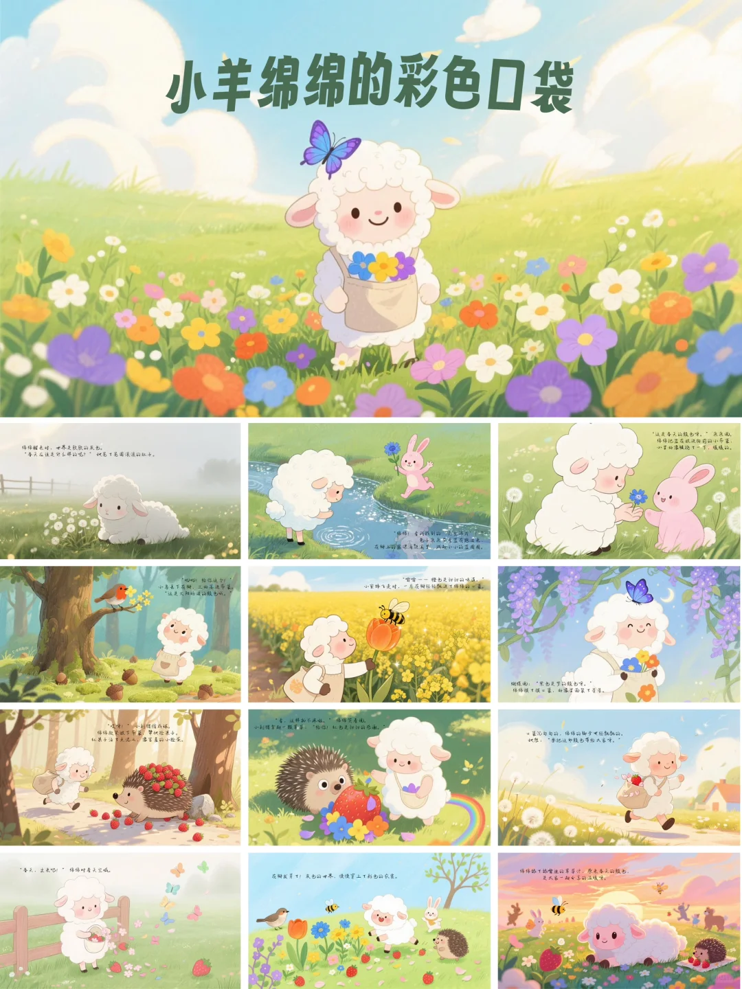 天呐‼即梦3.1在绘本这个赛道几乎没有对手