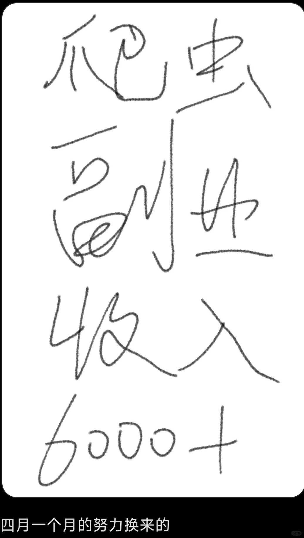 爬虫副业收入6000+，四月的努力换来的