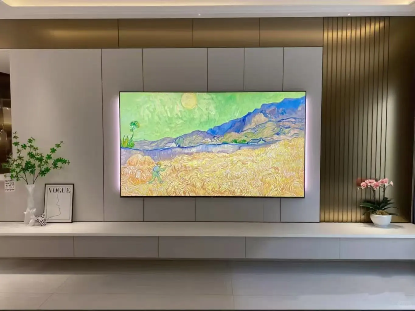 救命！长虹这台壁画电视把影院搬回了家✨