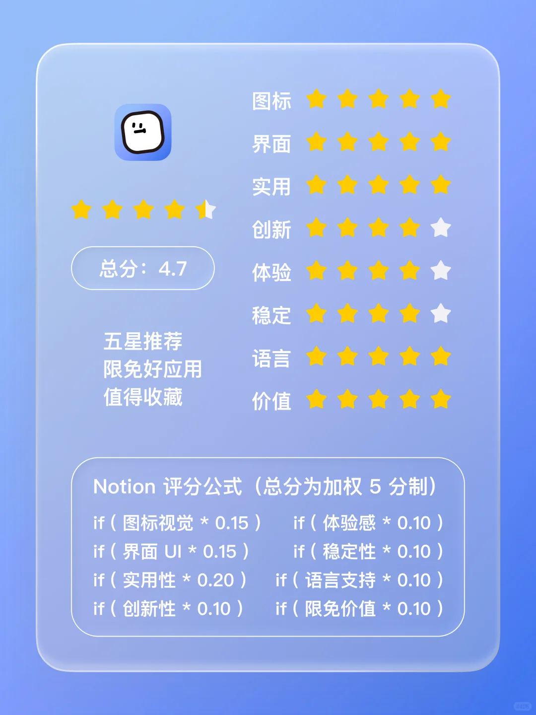 iOS 限免 - 情绪小组件