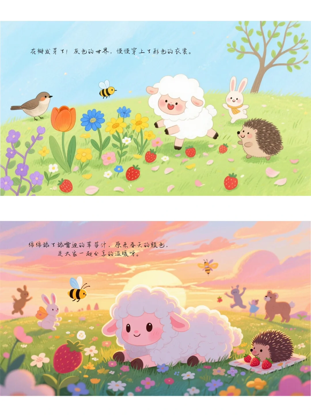 天呐‼即梦3.1在绘本这个赛道几乎没有对手