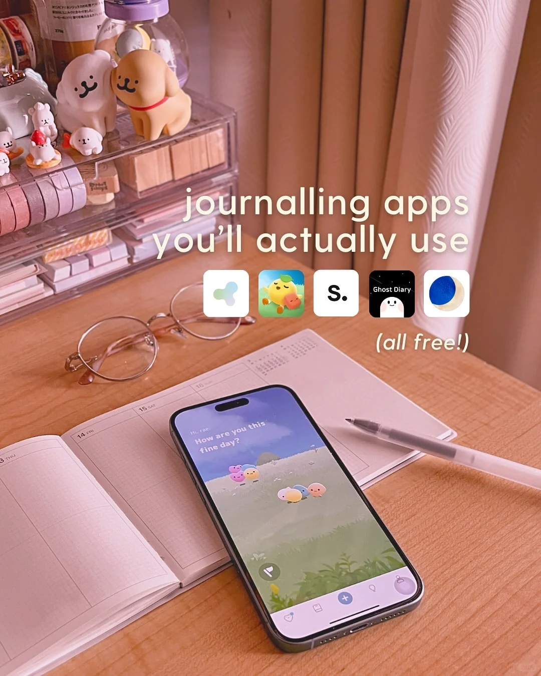 📓 journalling apps you’ll actually use!