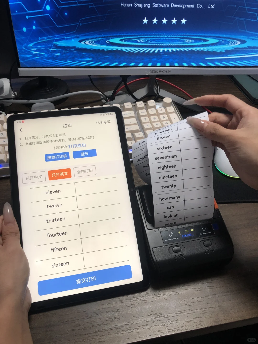 英语伴学系统开发定制源码单词速记app
