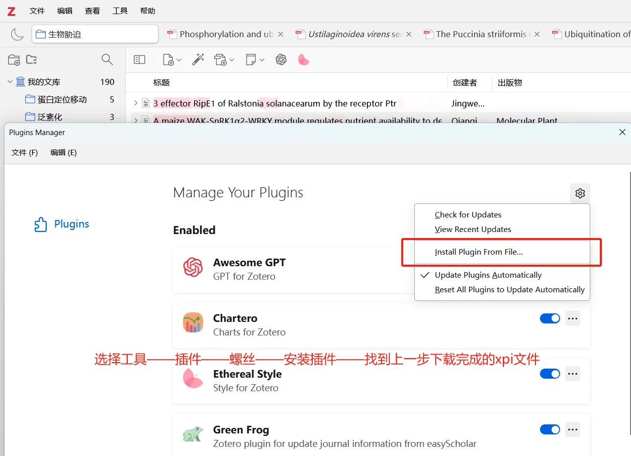 zotero7的使用小tips