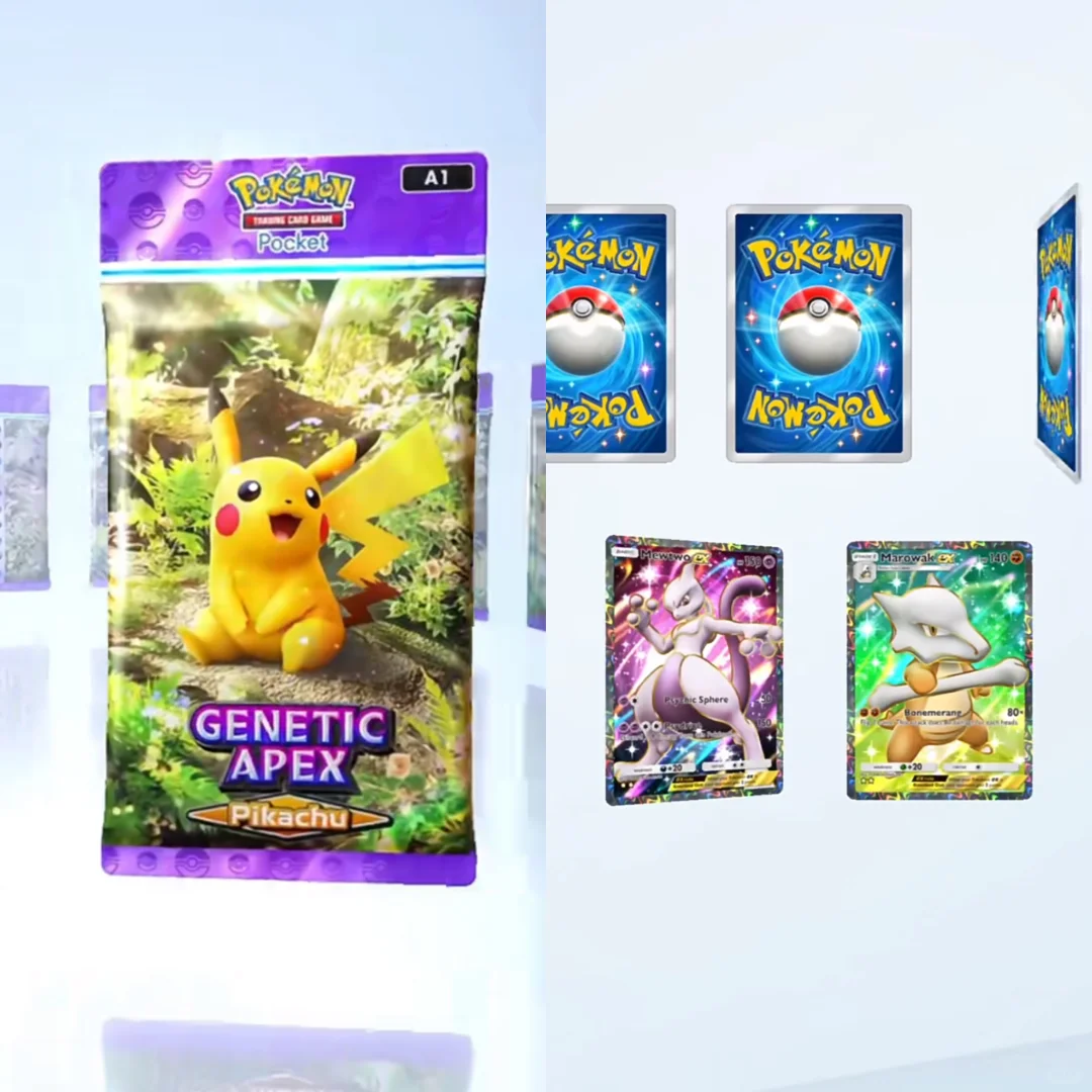 救命❗️终于玩上了宝可梦卡牌游戏！！