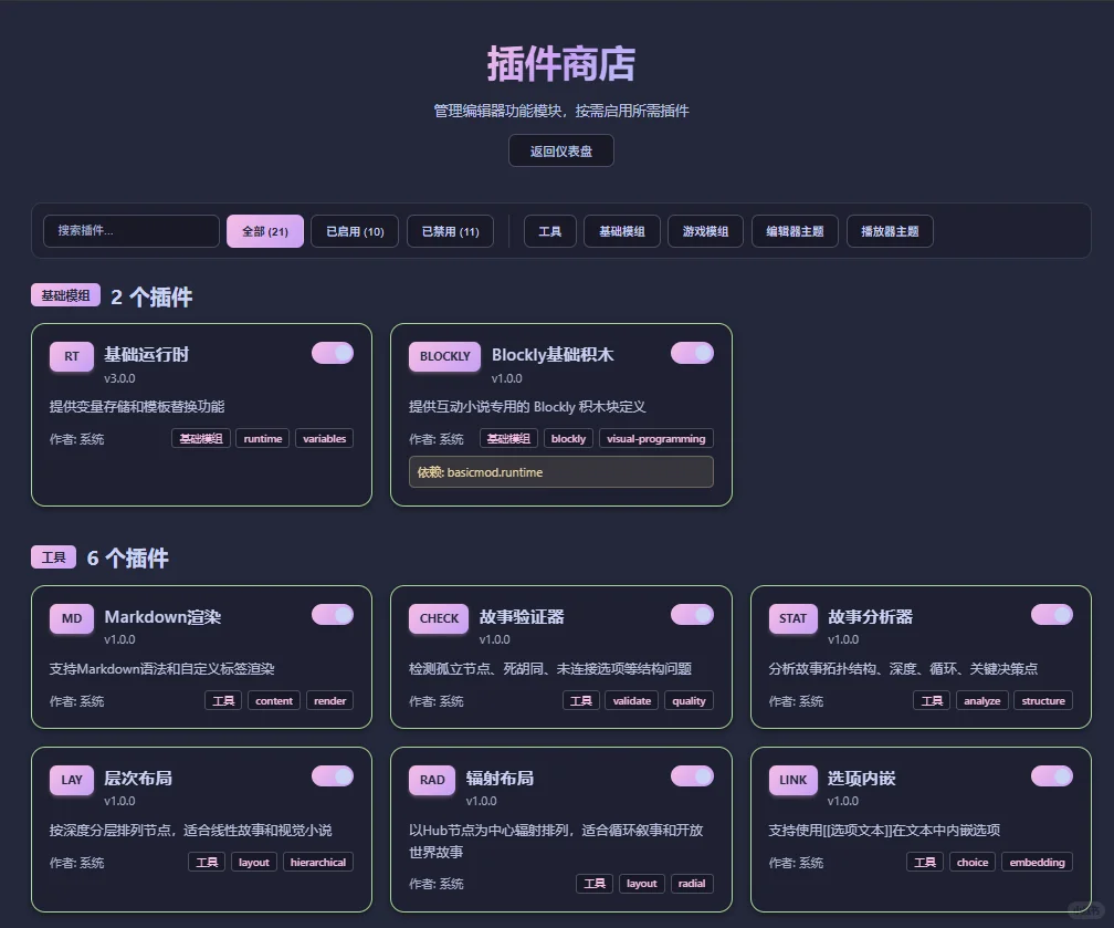 更适合中国宝宝体质的互动小说编辑器推荐！