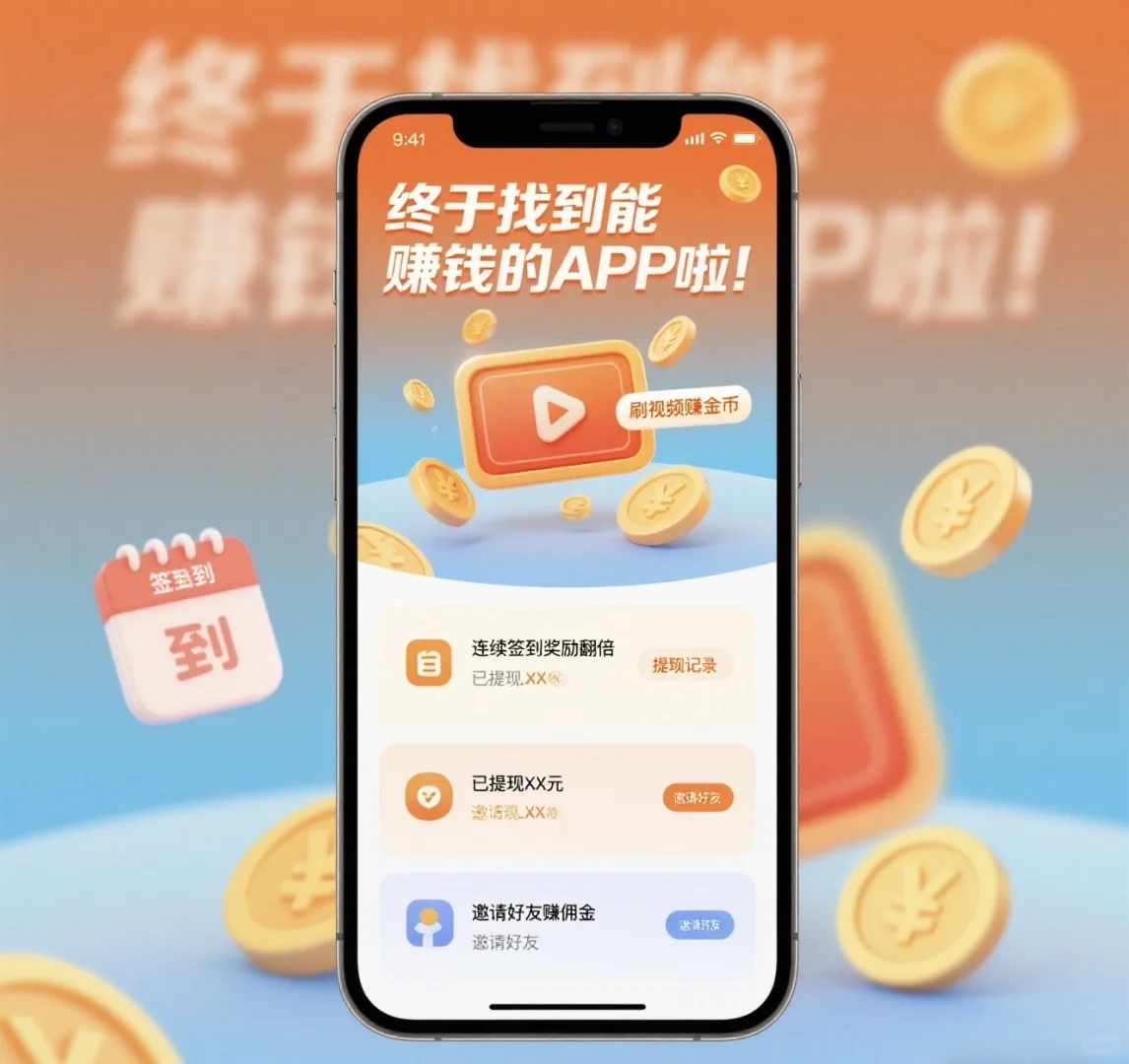 原来还有能赚钱的APP呀～