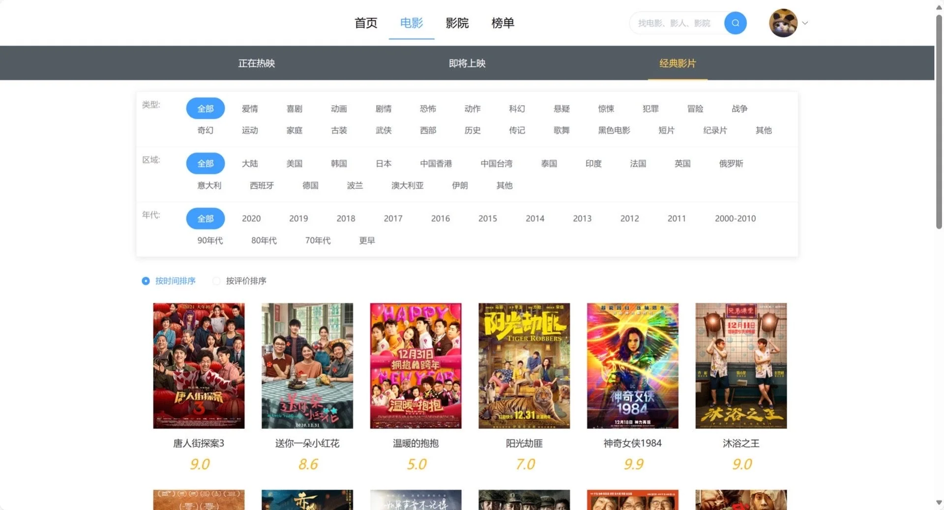 Java web期末大作业❤️💯电影院管理系统！！