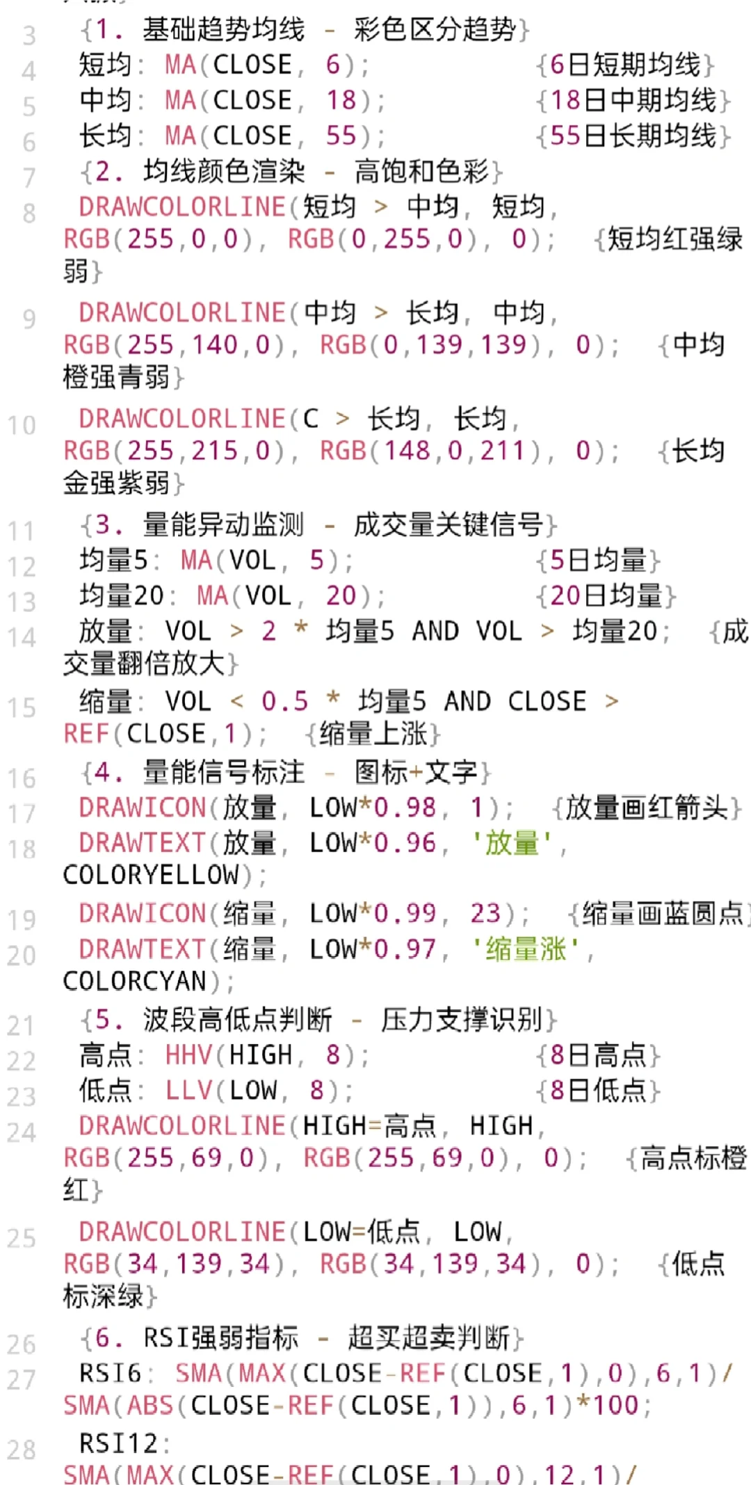 熬夜扒出来的一个顶级指标公式的源码