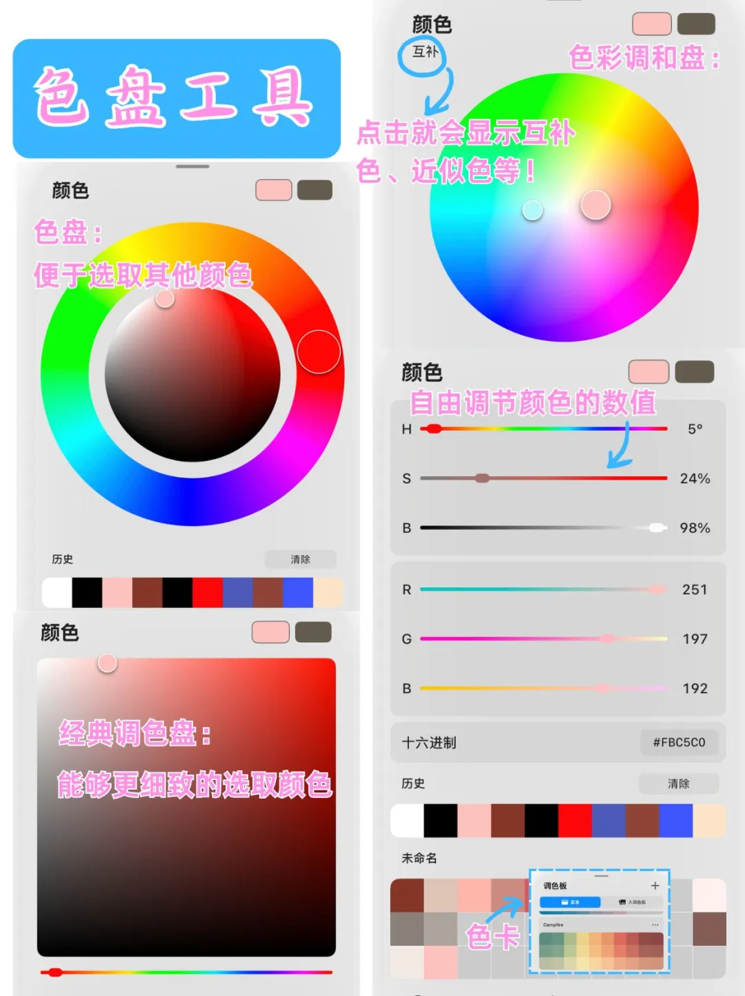 Procreate⭐软件基础操作教程！！