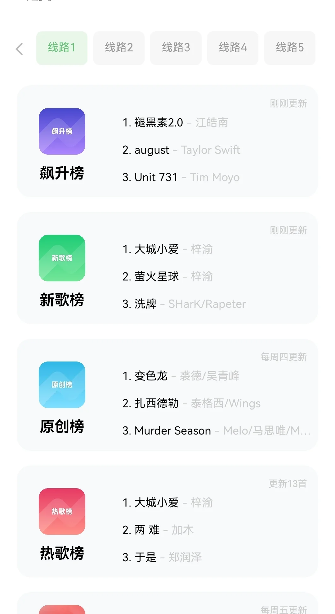 自用的神仙免费听歌软件，可以满足你的各种