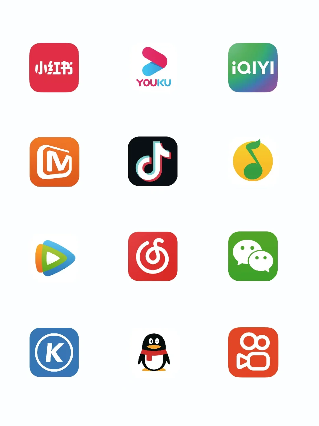 LOGO 设计|09-常用 App