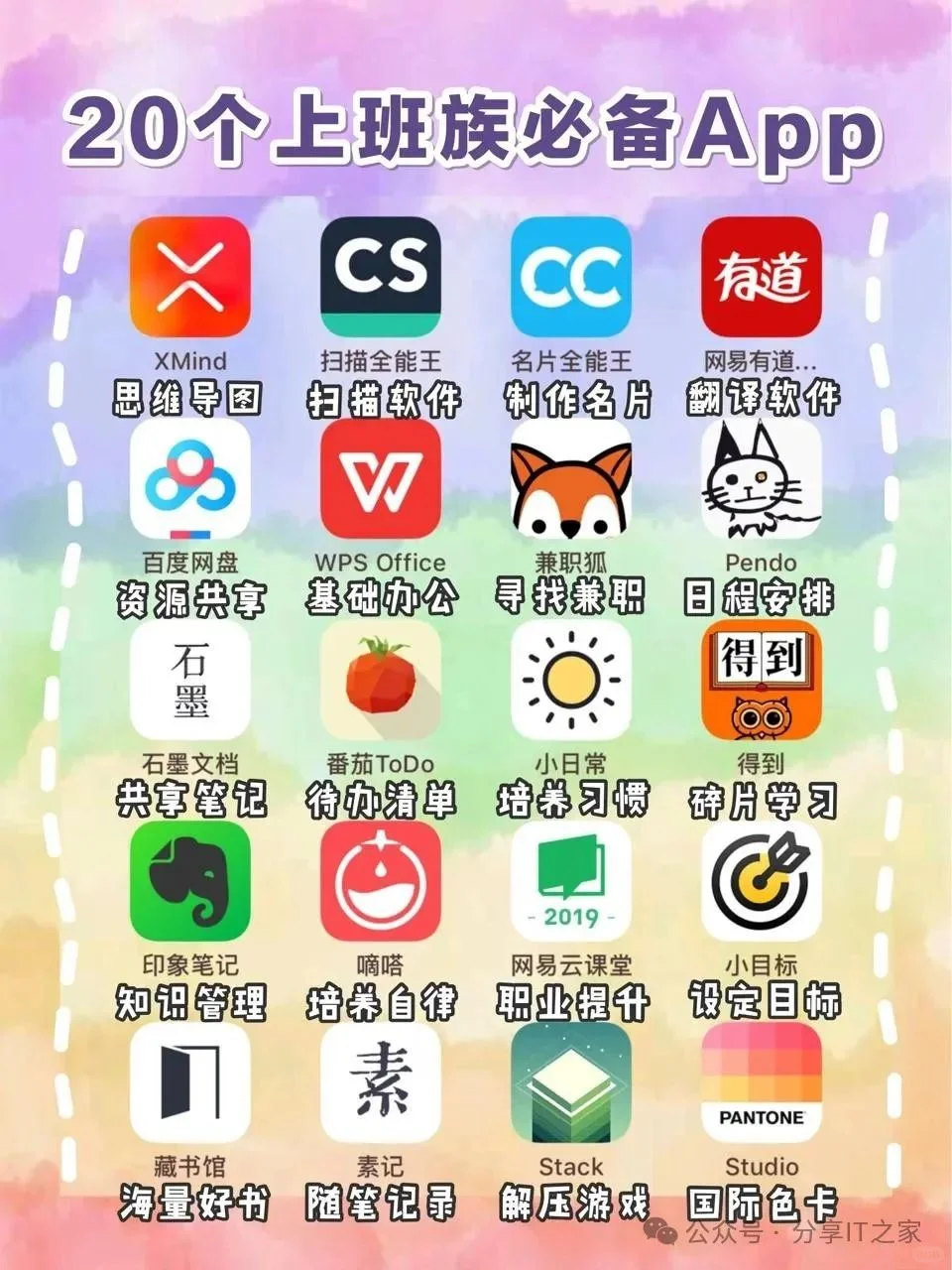 20个办公必备App