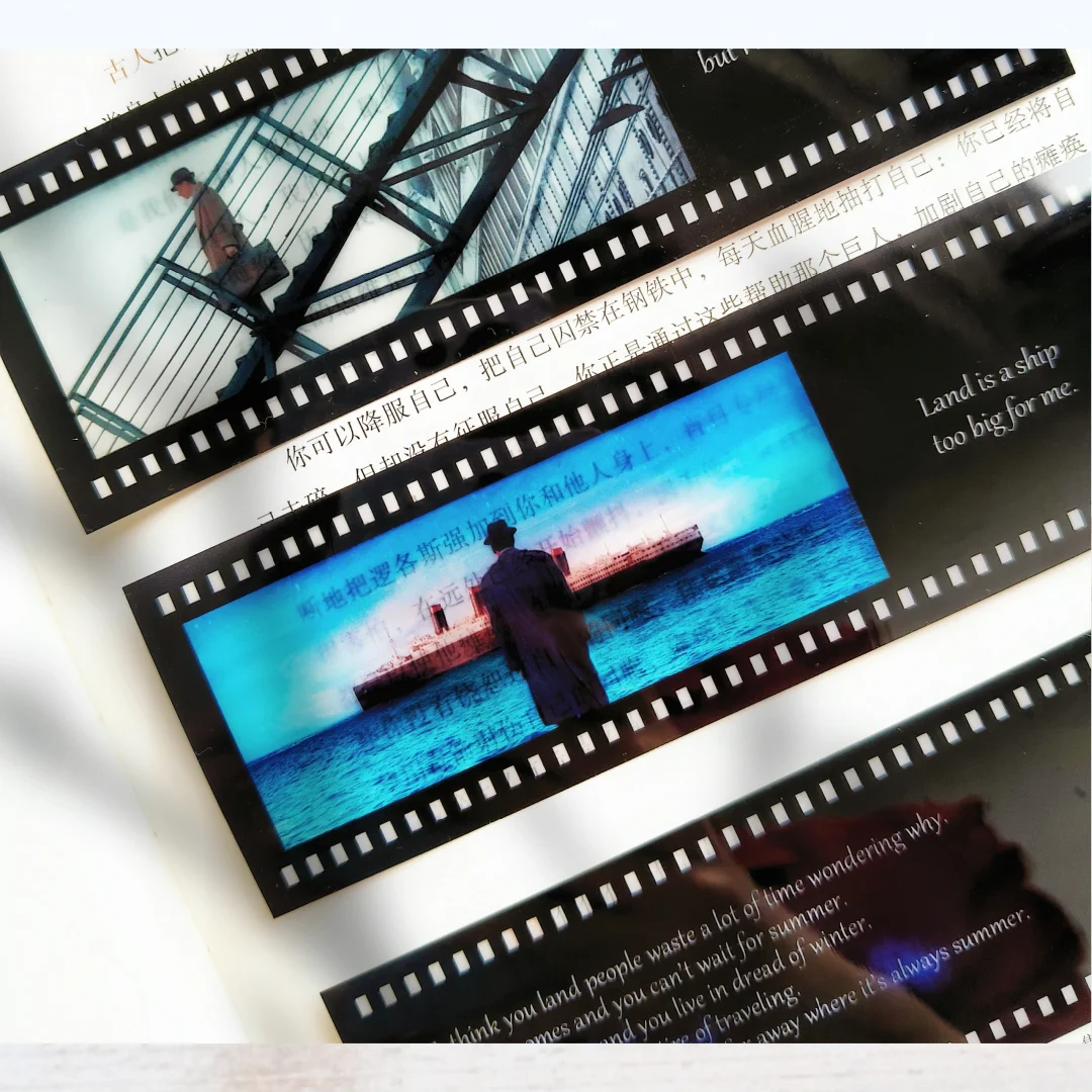 《海上钢琴师》胶片书签|做一个执拗的人