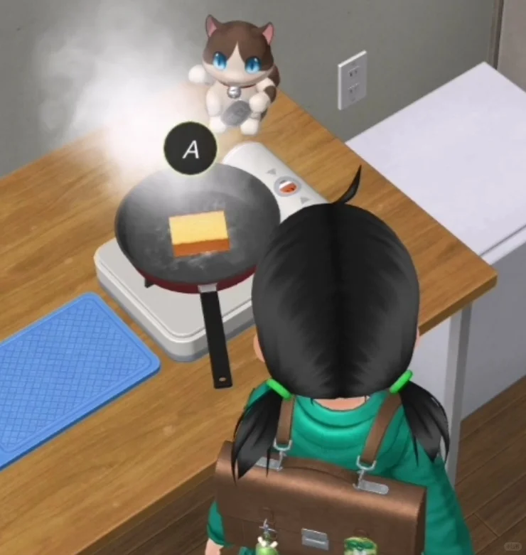 可以做饭的古早味萌萌游戏🍱😳