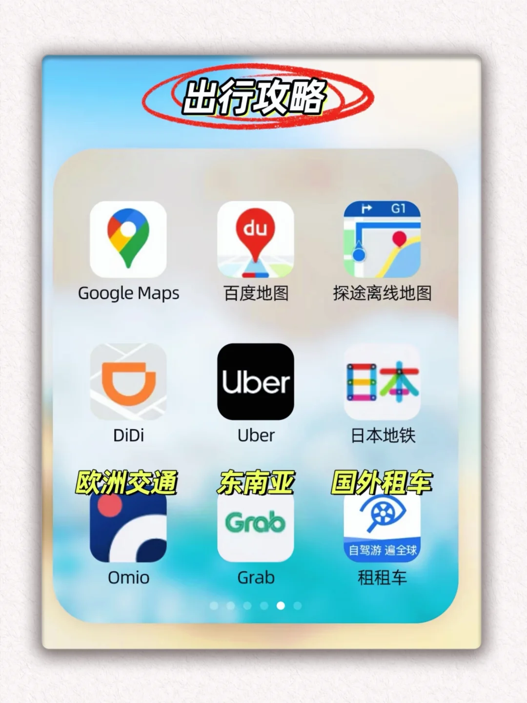70➕国内外旅行必备APP