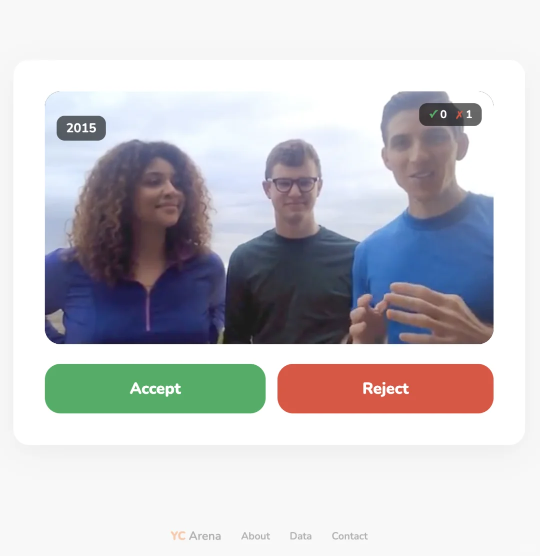 建议所有人都来玩这个假扮YC投资人的游戏🤣