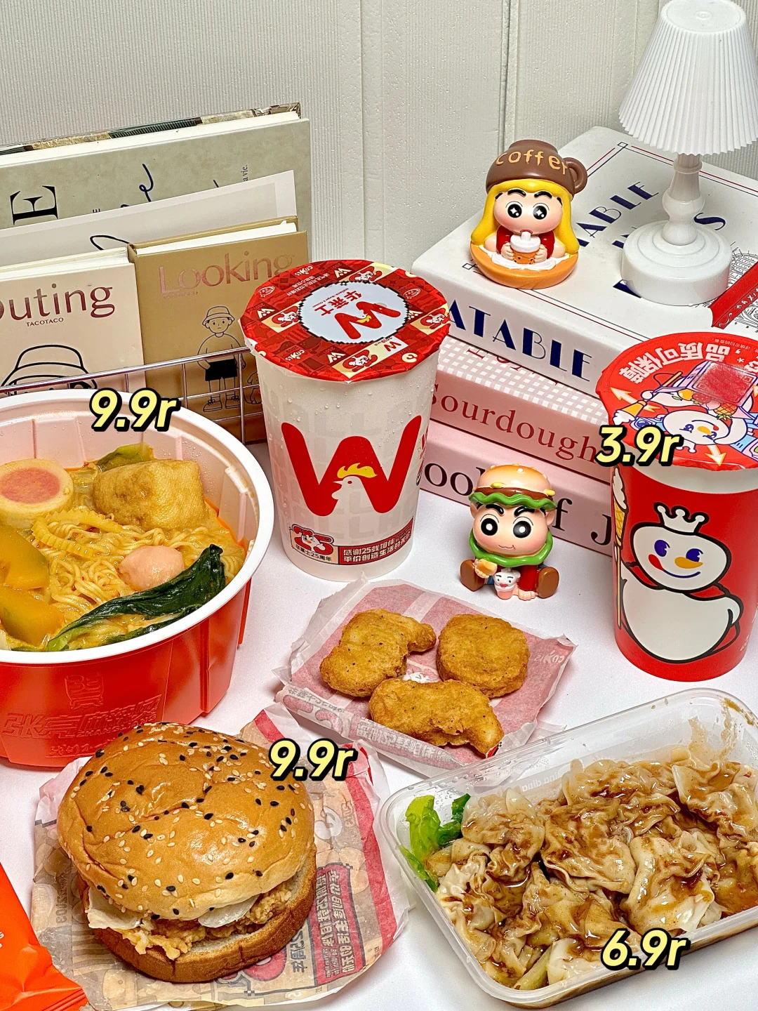 预算30r💰挑战一天只用美团拼好饭！