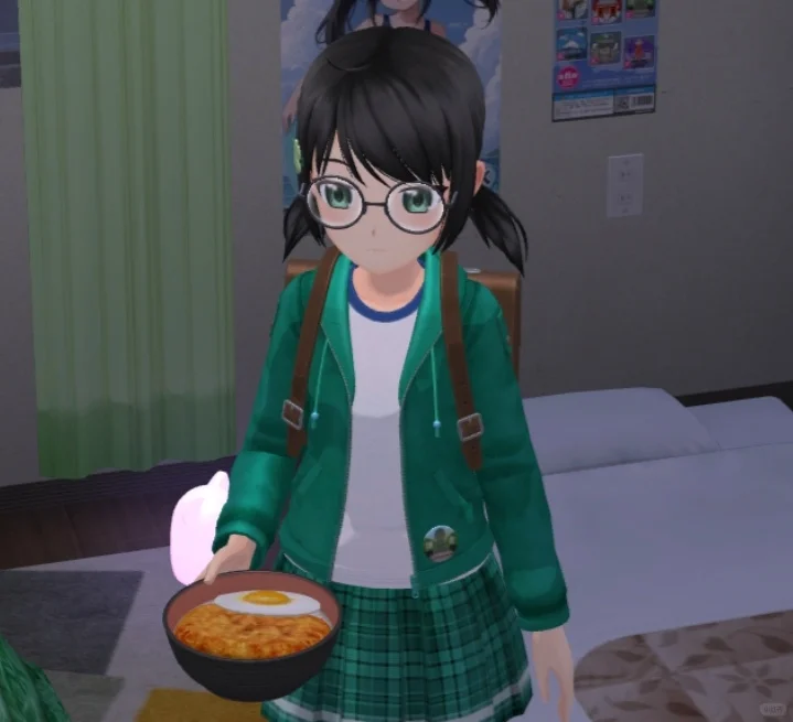 可以做饭的古早味萌萌游戏🍱😳