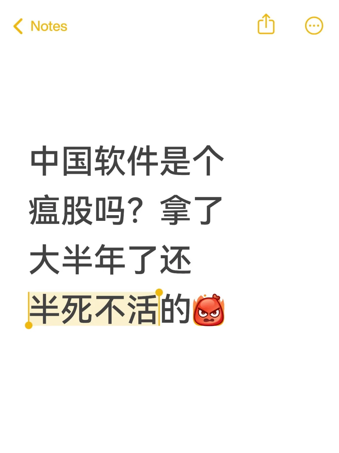 在中国软件躲牛市