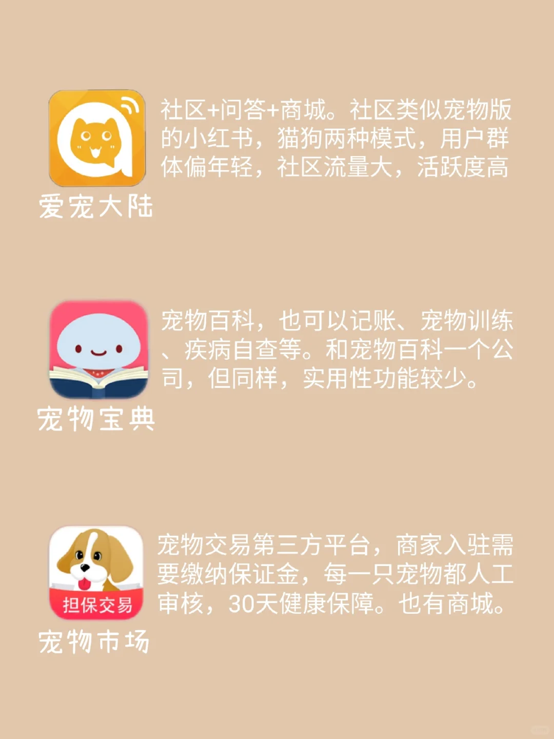 深度测评|盘点九款亲身用过的宠物类型APP