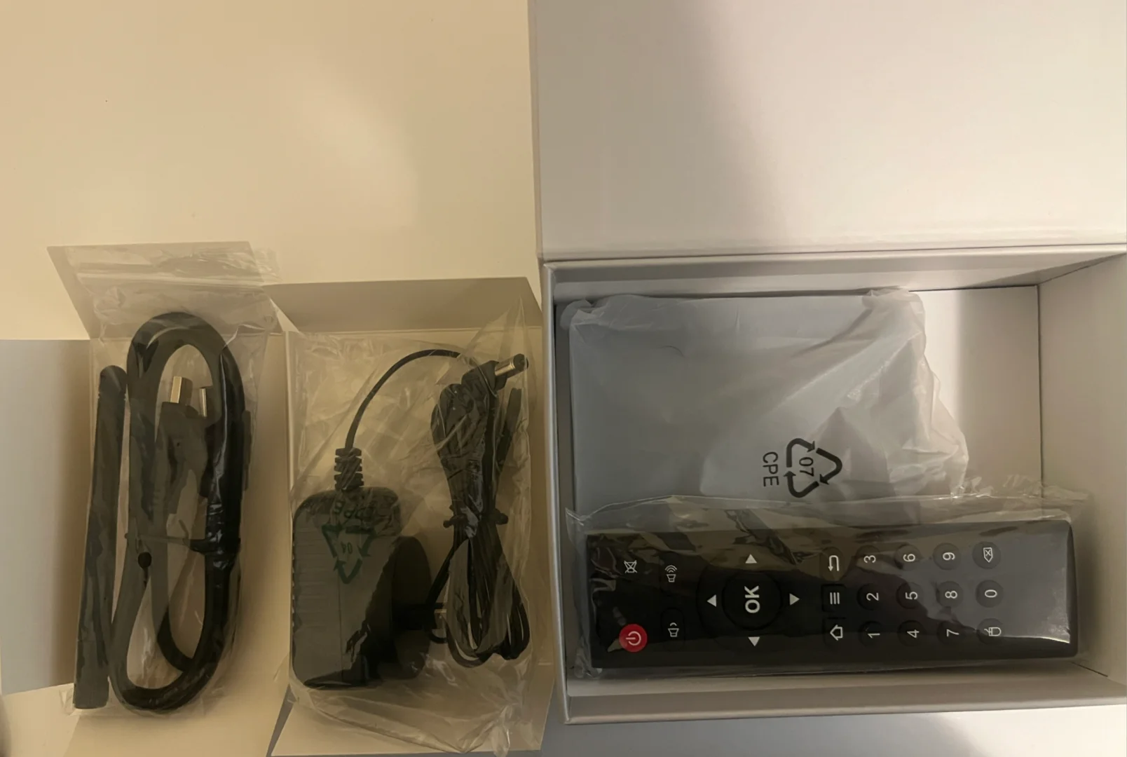 全新未使用電視盒子 支援多台收看電視