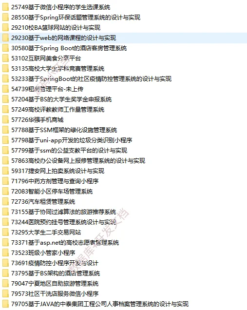 家人们，计算机源码来了
