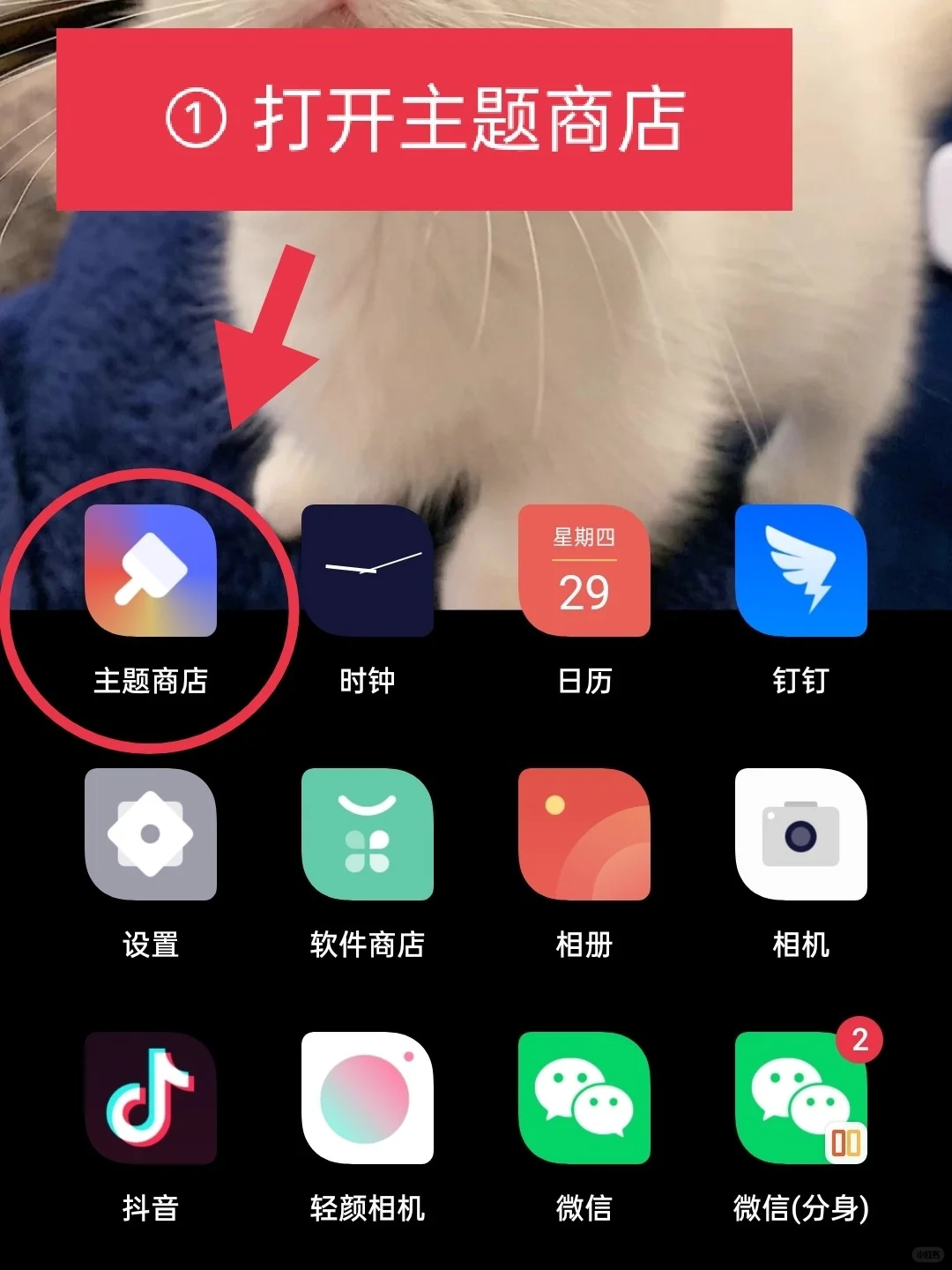 OPPO手机支持微信主题啦