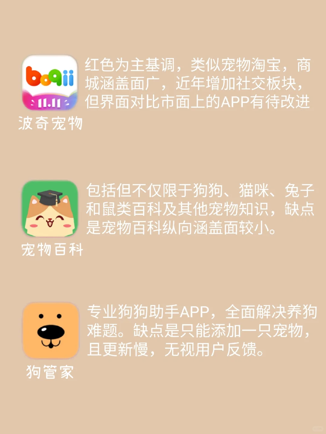 深度测评|盘点九款亲身用过的宠物类型APP