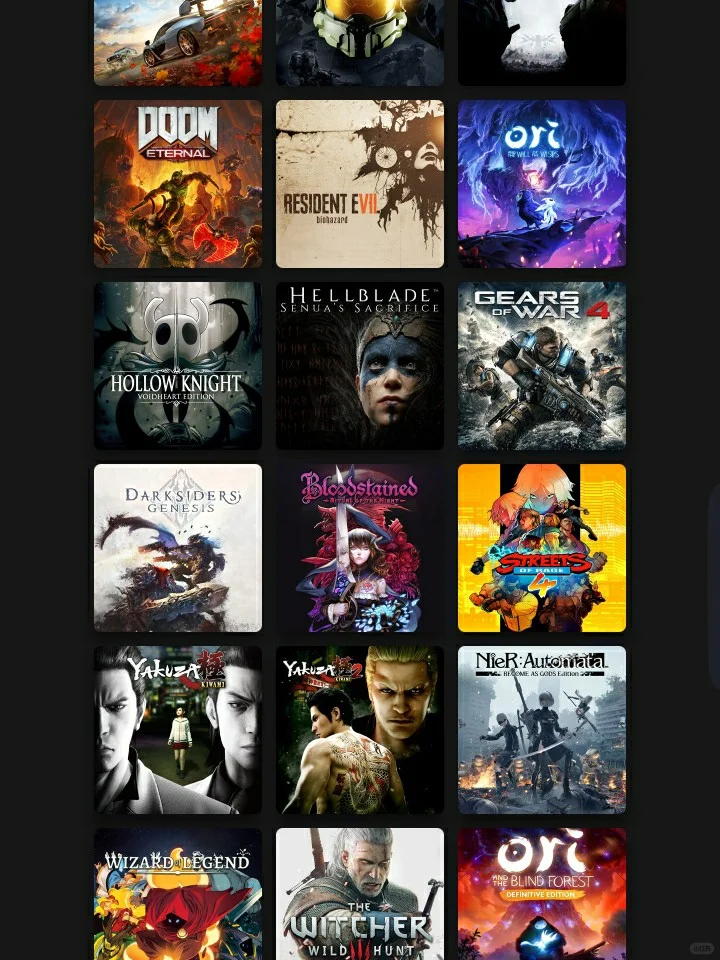 手机上的| 游戏收藏