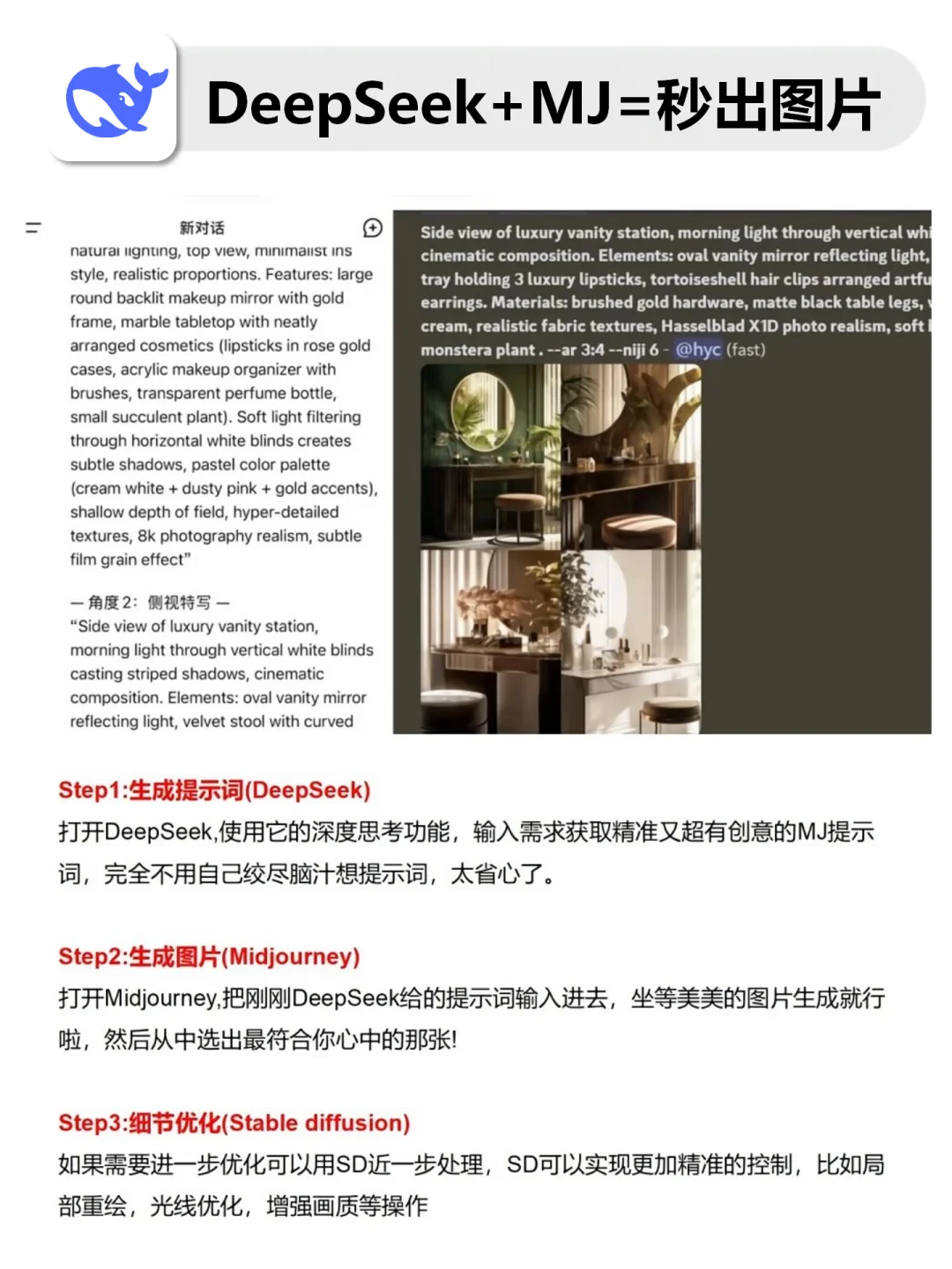 DeepSeek超强组合来袭🔥存下吧很难找全了