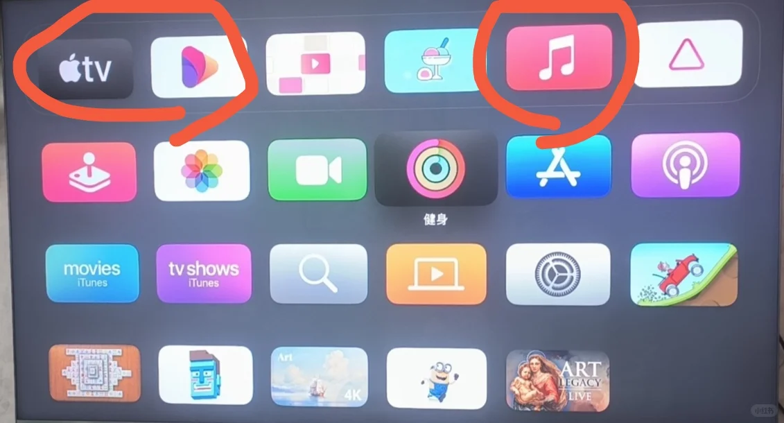 Apple Tv 懒人版就是这？只有3个圈圈有用