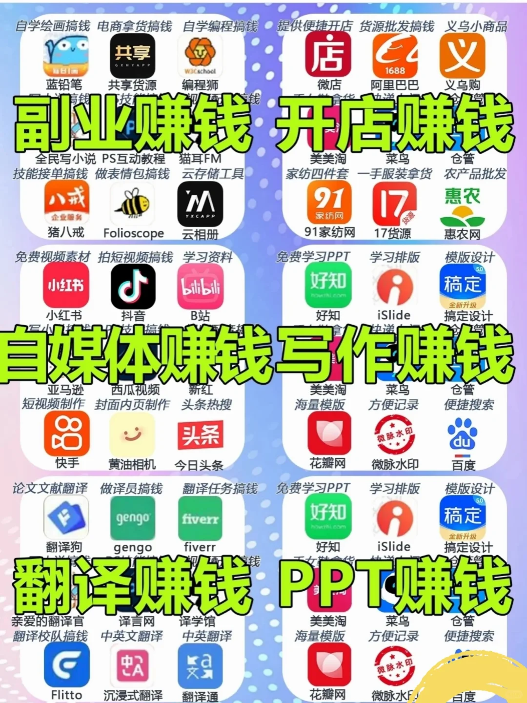 后悔没早发现的54个搞钱app!2025闷声发大财