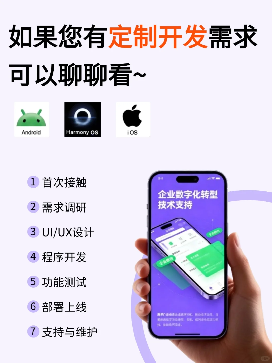 App定制开发，保姆级开发服务！❤️