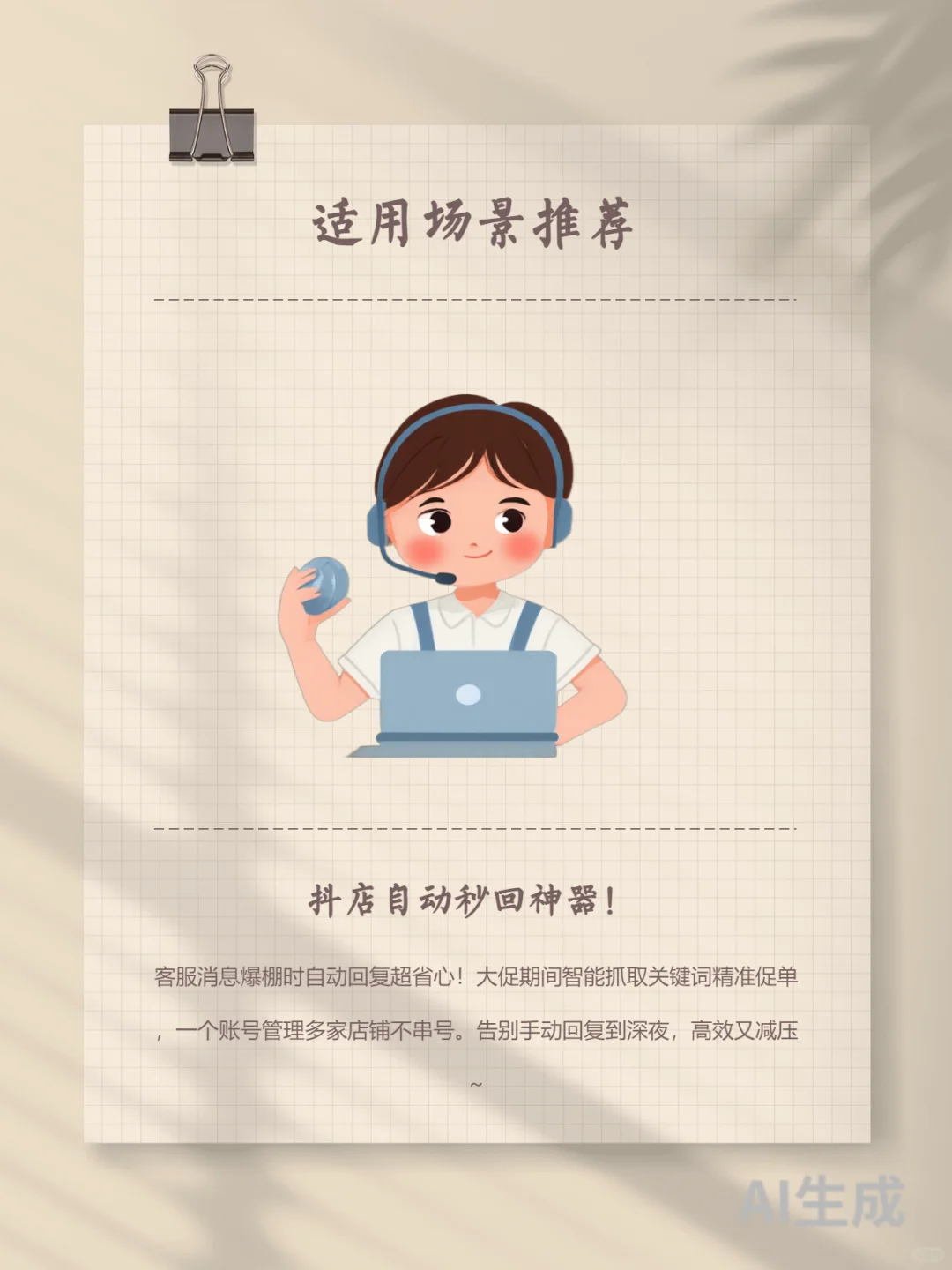 抖店客服救星！自动回复神器解放双手💥