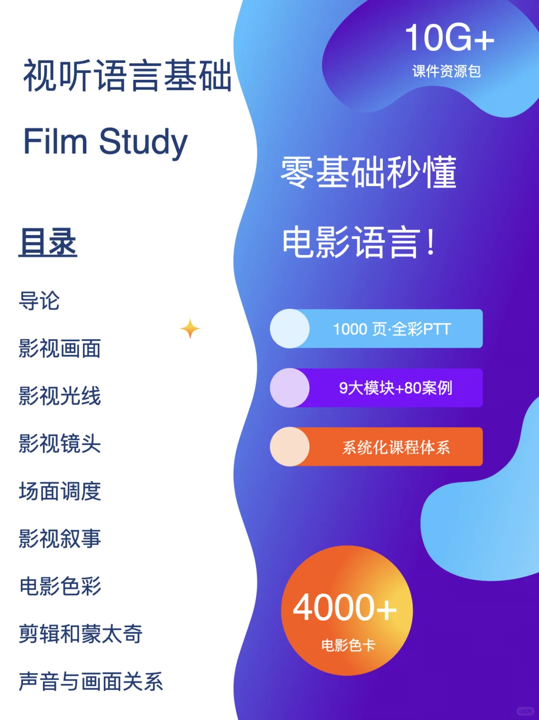 零基础电影课，理论+案例懂创作张菁关玲