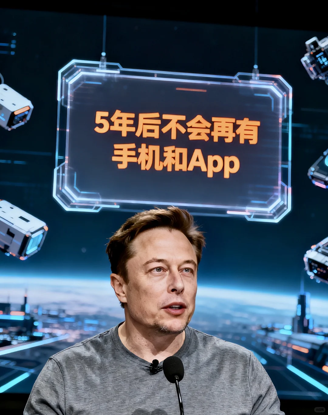 5年后不会再有手机和App