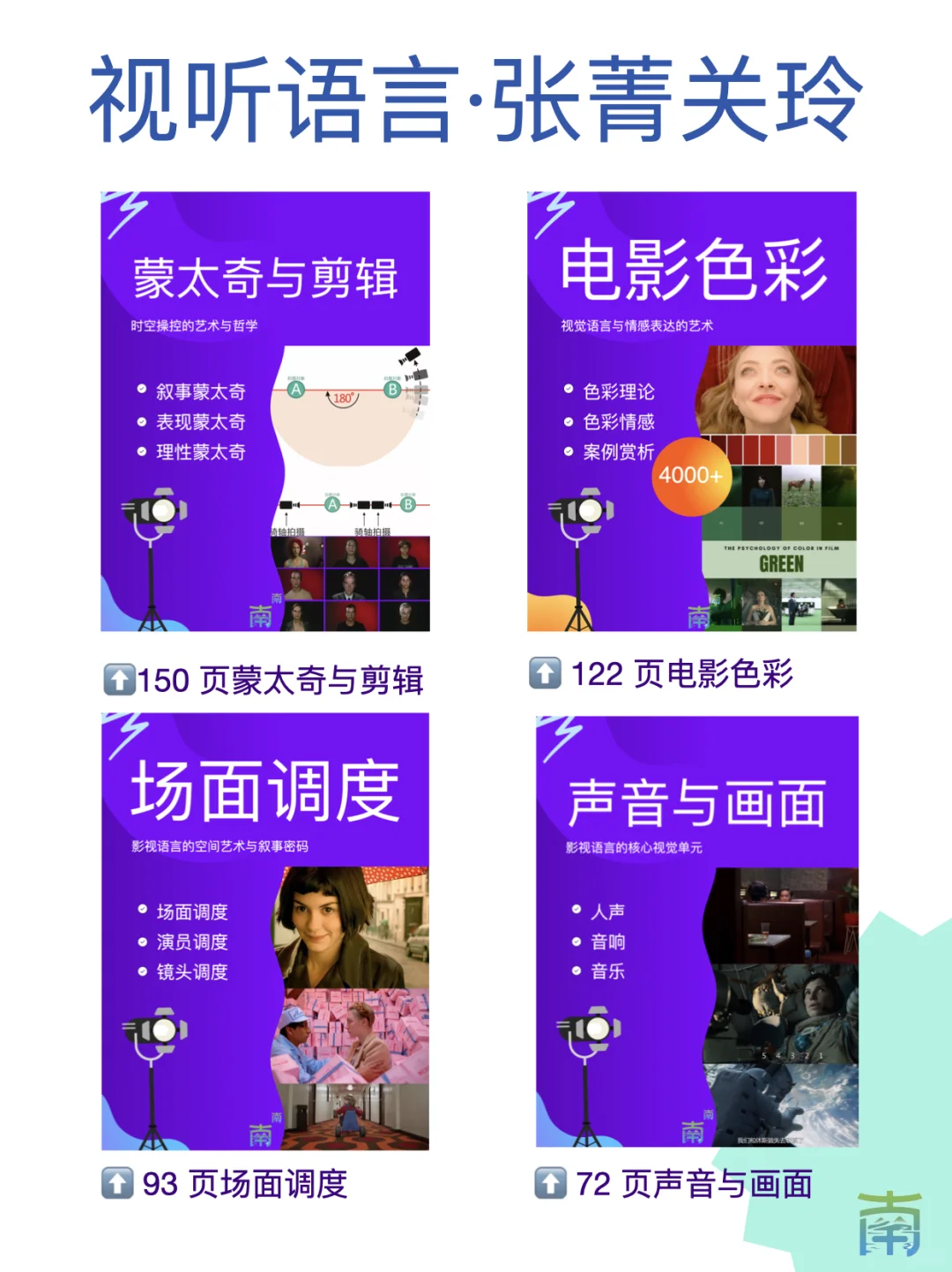 零基础电影课，理论+案例懂创作张菁关玲