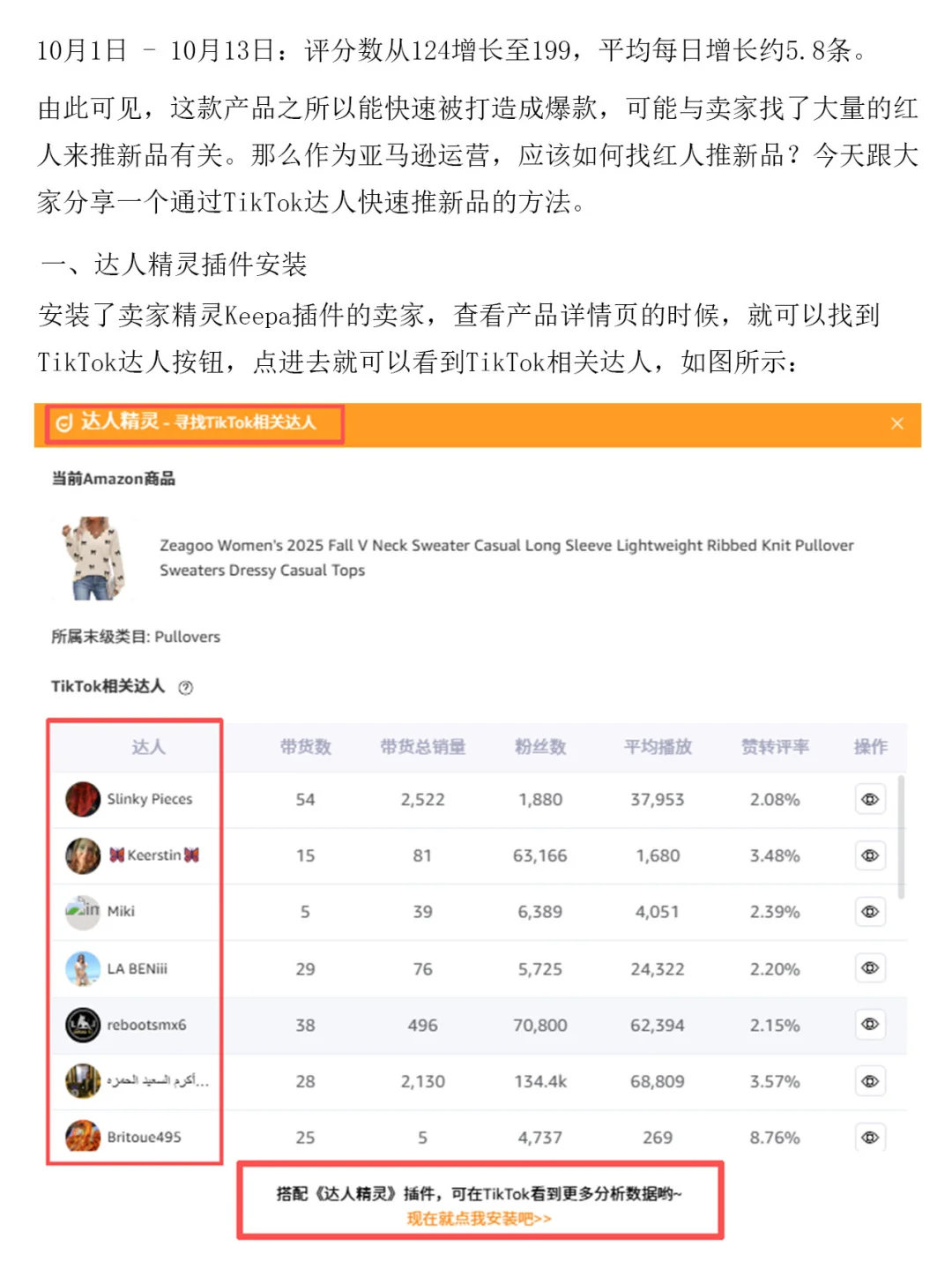 亚马逊运营如何通过TK快速把新品推起来？