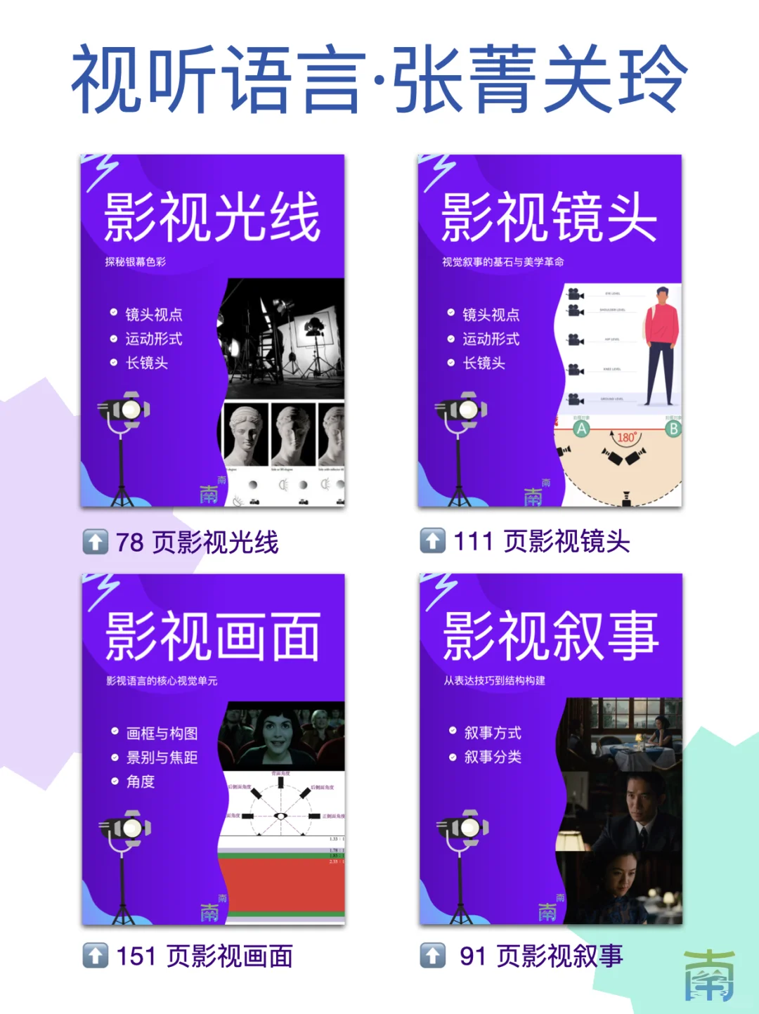 零基础电影课，理论+案例懂创作张菁关玲