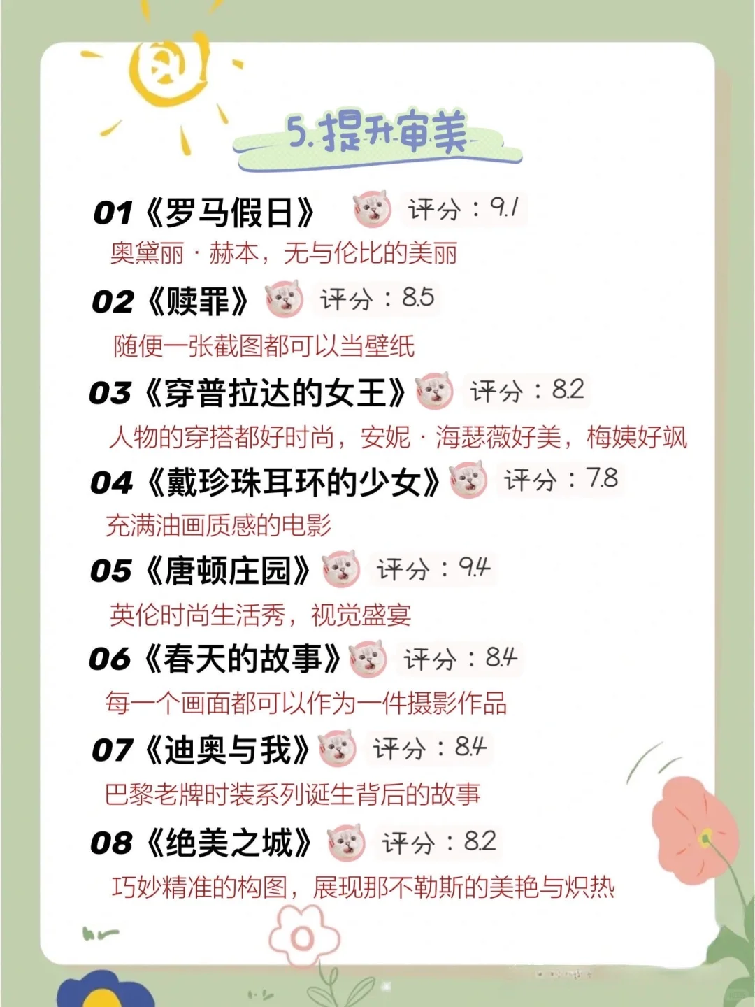 提升审美、治愈、适合所有人的48部超级治愈